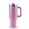 Plain Color Tumbler with Straw - 40 oz