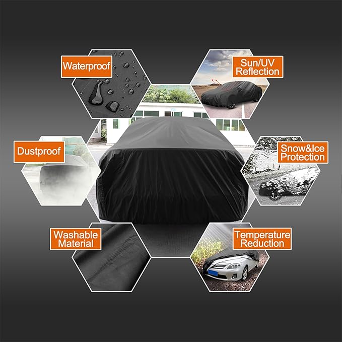 WATER & DUST PROOF CAR PARACHUTE 100%