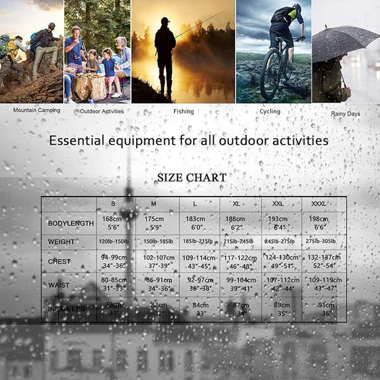 Waterproof Protective Adult Rain coat