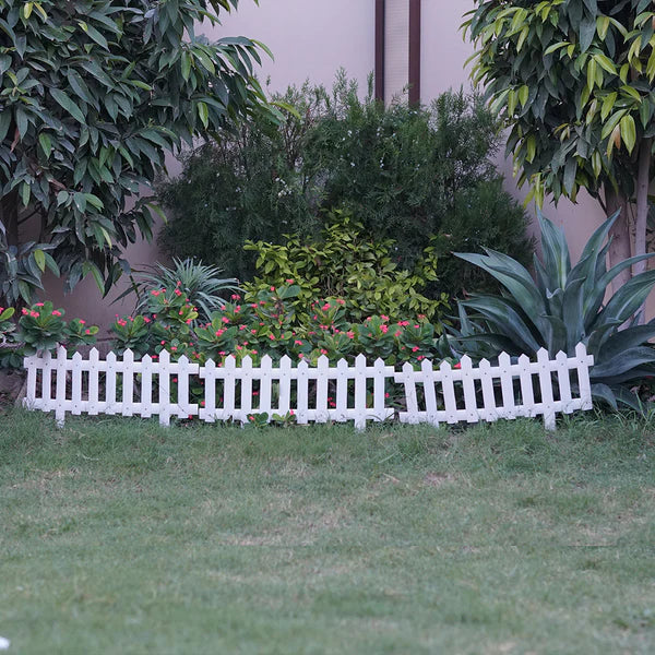 PVC Garden Fence (Pack Of 3 )
