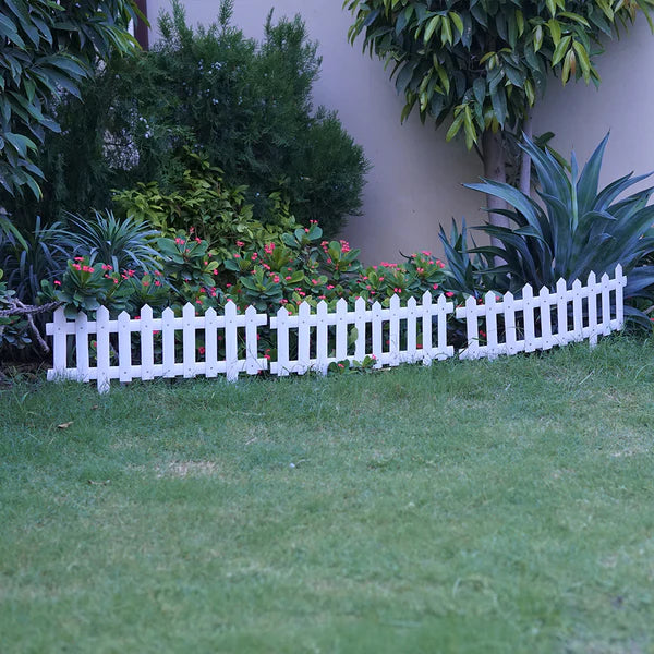 PVC Garden Fence (Pack Of 3 )
