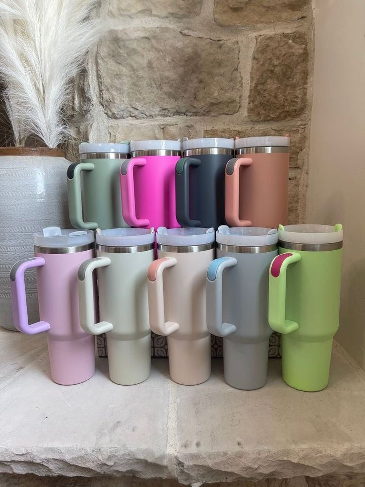 Hydration Tumbler with Straw - 40 oz