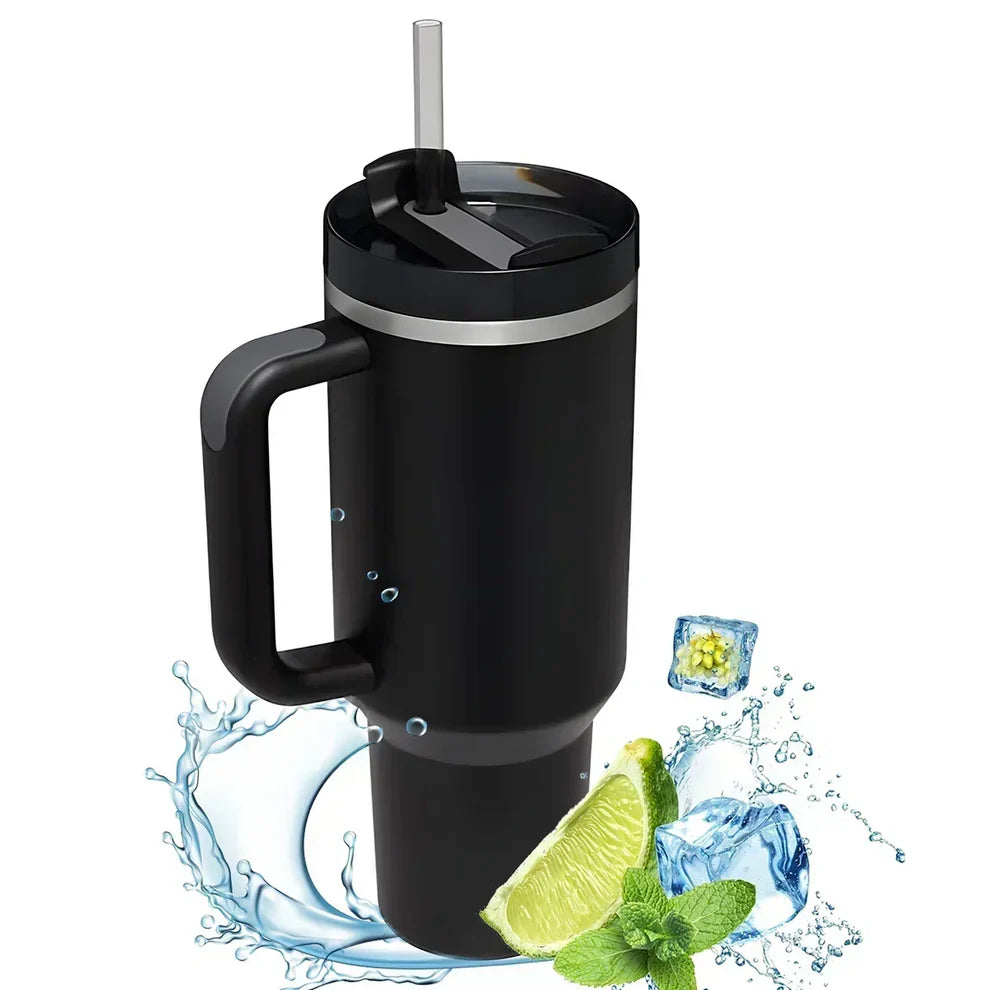 Hydration Tumbler with Straw - 40 oz
