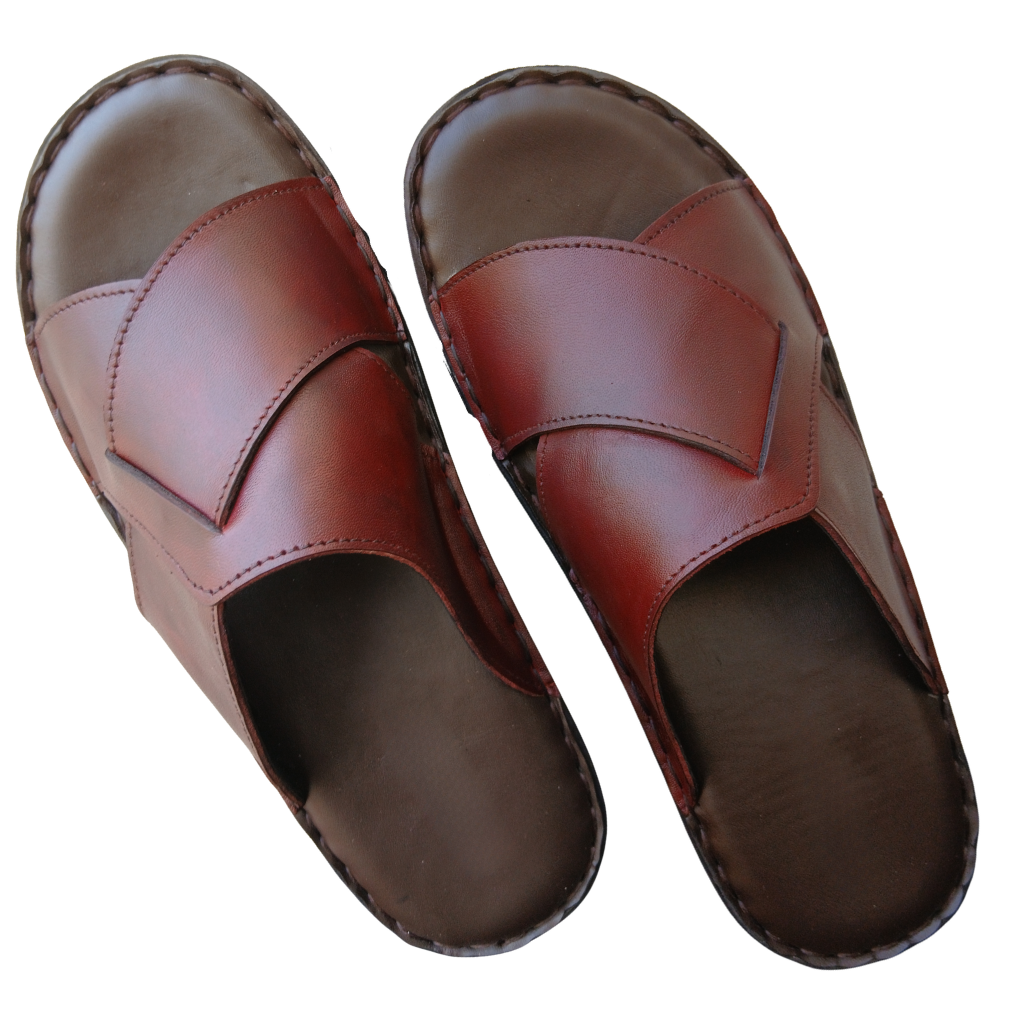 Handmade Leather Slippers (CP-12)