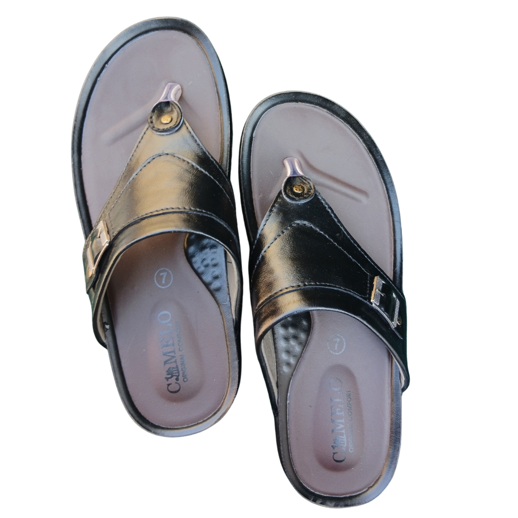 Handmade Leather Slippers (CP-02)