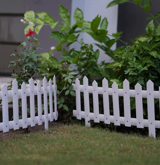 PVC Garden Fence (Pack Of 3 )