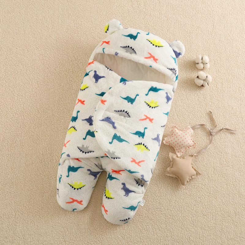 Newborn Baby Hooded Blanket