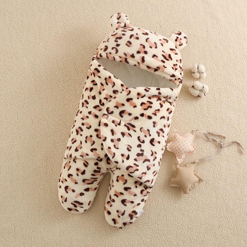 Newborn Baby Hooded Blanket