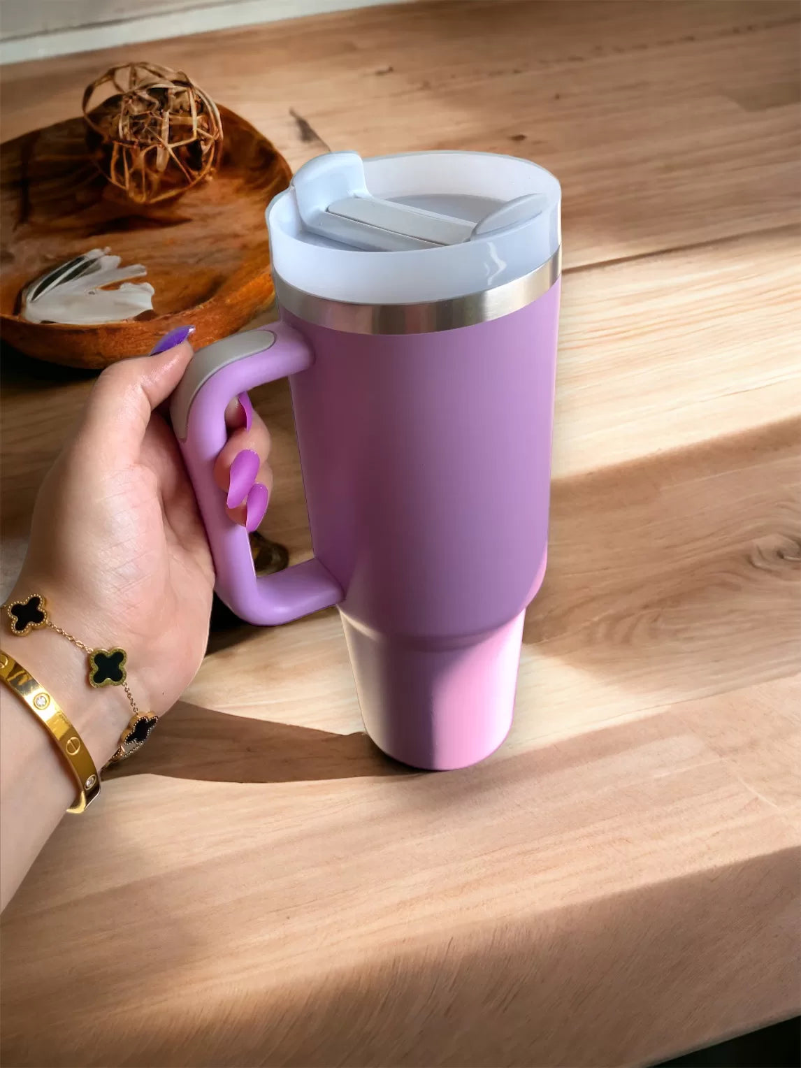 Hydration Tumbler with Straw - 40 oz